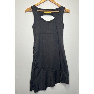 Lole Tank Top Dress Women's S Gray Activewear Asymmetrical Athletic Athleisure
